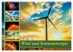 Cover-Bild zum Titel 'Wind und Sonnenenergie (Wandkalender 2027 DIN A3 quer), CALVENDO Monatskalender' von 'Torsten Irmer'