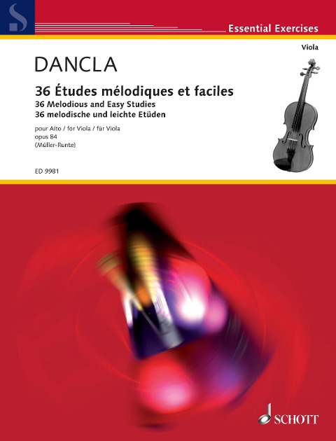 36 Melodious and Easy Studies - Charles Dancla