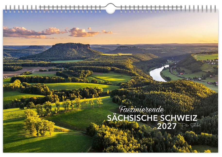 Kalender Faszinierende Sächsische Schweiz 2027 - Peter Schubert
