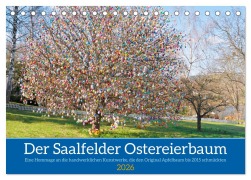 Cover-Bild zum Titel 'Der Saalfelder Ostereierbaum (Tischkalender 2026 DIN A5 quer), CALVENDO Monatskalender' von 'Kerstin Waurick'