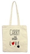 Cover-Bild zum Titel 'Stofftasche Carry with Love' von ''