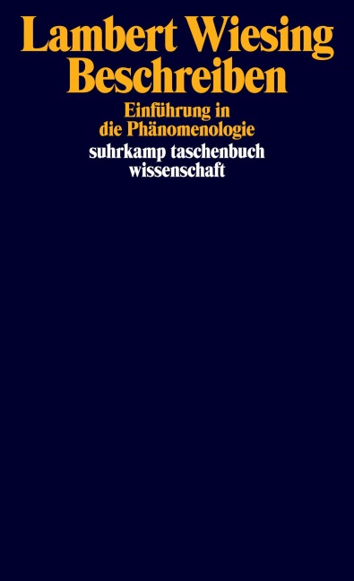 Beschreiben - Lambert Wiesing