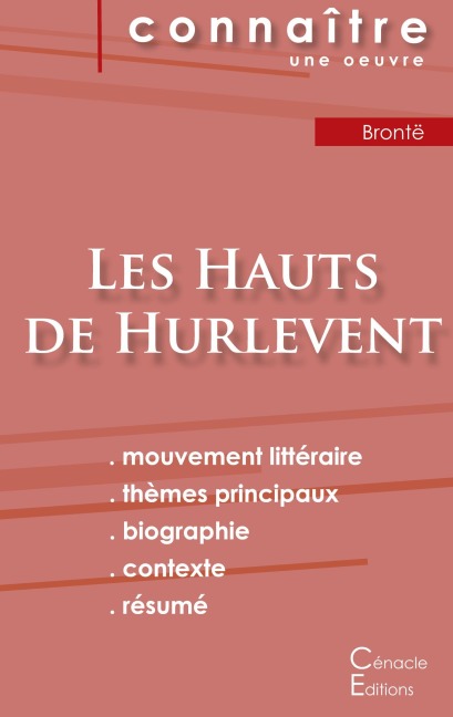 Fiche de lecture Les Hauts de Hurlevent (Analyse littéraire de référence et résumé complet) - Emily Brontë