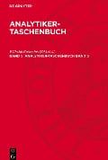 Analytiker-Taschenbuch, Band 5, Analytiker-Taschenbuch Band 5 - 