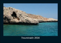 Cover-Bild zum Titel 'Trauminseln 2026 Fotokalender DIN A5' von 'Tobias Becker'