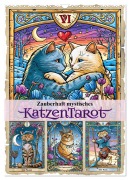 Cover-Bild zum Titel 'Zauberhaft mystisches Katzentarot (Wandkalender 2027 DIN A3 hoch), CALVENDO Monatskalender' von 'Sabine Löwer'