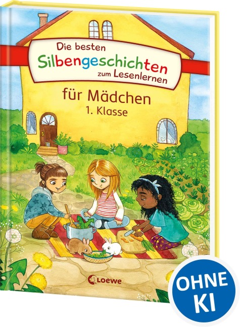 Die besten Silbengeschichten zum Lesenlernen für Mädchen 1. Klasse - 