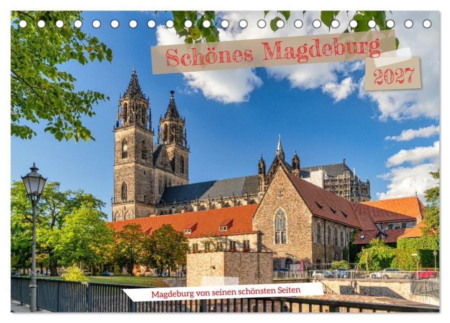 Schönes Magdeburg (Tischkalender 2027 DIN A5 quer), CALVENDO Monatskalender - Andrea Schwingel