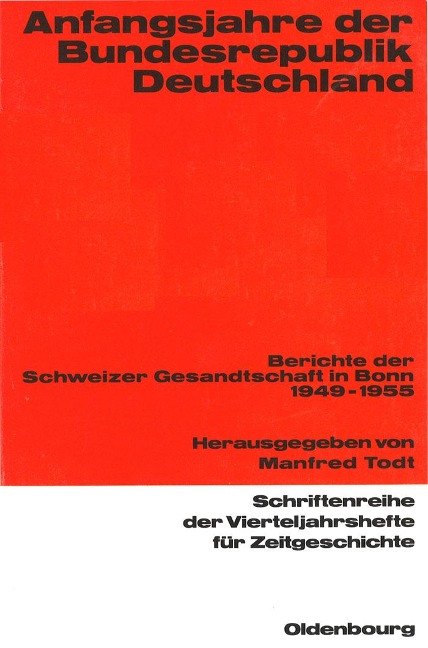 Anfangsjahre der Bundesrepublik - 