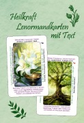 Cover-Bild zum Titel 'Heilkraft Lenormandkarten mit Text' von 'Angelina Schulze'