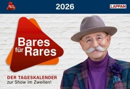 Cover-Bild zum Titel 'Bares für Rares - Tageskalender 2026' von 'Lappan Verlag'
