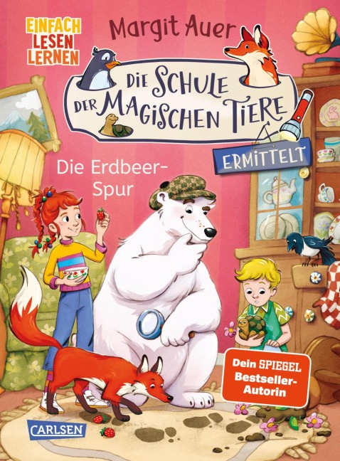 Die Schule der magischen Tiere ermittelt Neuausgabe 8: Die Erdbeer-Spur - Margit Auer