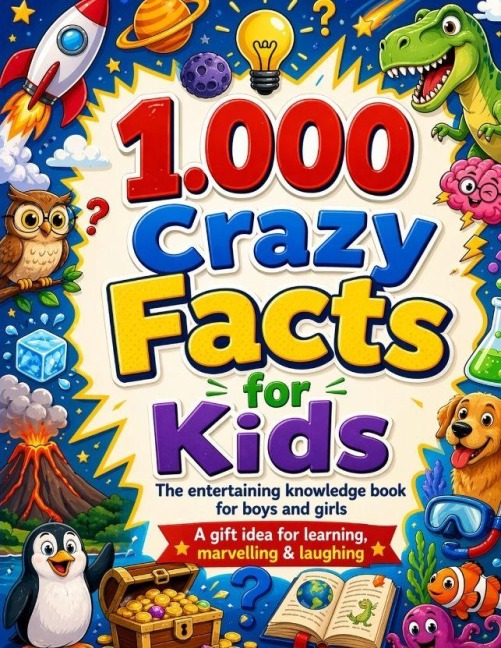 1,000 Crazy Facts for Kids - Dominik Mikulaschek