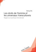 Cover-Bild zum Titel 'Les droits de l'homme et les universaux transculturels' von 'Ella Ebang'