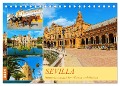 Sevilla - Impressionen aus dem Herzen Andalusiens (Tischkalender 2024 DIN A5 quer), CALVENDO Monatskalender - Christian Müller