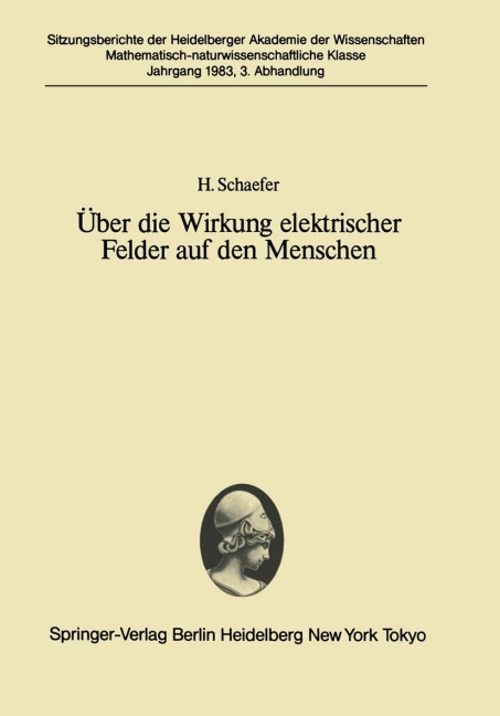 Über die Wirkung elektrischer Felder auf den Menschen - H. Schaefer
