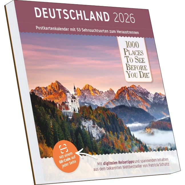 Deutschland Postkartenkalender - 