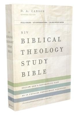 NIV, Biblical Theology Study Bible, Hardcover, Comfort Print - Zondervan