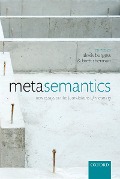 Cover-Bild zum Titel 'Metasemantics' von ''