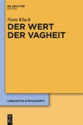 Cover-Bild zum Titel 'Der Wert der Vagheit' von 'Nora Kluck'