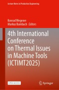 Cover-Bild zum Titel '4th International Conference on Thermal Issues in Machine Tools (ICTIMT2025)' von ''