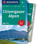 Cover-Bild zum Titel 'KOMPASS Wanderführer Chiemgauer Alpen, 65 Touren mit Extra-Tourenkarte' von 'Walter Theil'