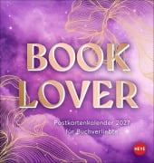 Cover-Bild zum Titel 'Book Lover Postkartenkalender 2027 - Postkarten für Buchverliebte' von ''