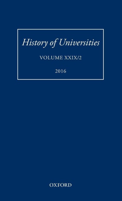 HISTORY OF UNIVERSITIES VOL 29/2 HOU C - Feingold