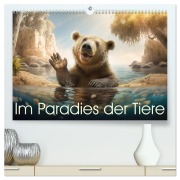 Cover-Bild zum Titel 'Im Paradies der Tiere (hochwertiger Premium Wandkalender 2026 DIN A2 quer), Kunstdruck in Hochglanz' von 'Daniel Rohr'