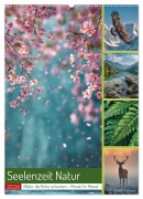 Cover-Bild zum Titel 'Seelenzeit Natur (Wandkalender 2026 DIN A2 hoch), CALVENDO Monatskalender' von 'Steffen Gierok-Latniak'