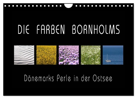 Die Farben Bornholms (Wandkalender 2024 DIN A4 quer), CALVENDO Monatskalender - Christian Müringer