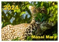Masai Mara 2024 (Wandkalender 2024 DIN A2 quer), CALVENDO Monatskalender - Gerd-Uwe Neukamp