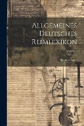 Allgemeines Deutsches Reimlexikon; Volume 1 - Spiritus Asper