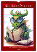 Cover-Bild zum Titel 'Niedliche Drachen (Wandkalender 2026 DIN A3 hoch), CALVENDO Monatskalender' von 'Kerstin Waurick'