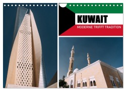 Cover-Bild zum Titel 'Kuwait - Moderne trifft Tradition (Wandkalender 2026 DIN A4 quer), CALVENDO Monatskalender' von 'Sonja Schlichter'