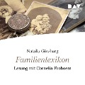 Cover-Bild zum Titel 'Familienlexikon' von 'Natalia Ginzburg'