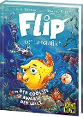 Cover-Bild zum Titel 'Flip, der Einhornfisch (Band 1) - Der coolste Schwarm der Welt' von 'Julia Boehme'