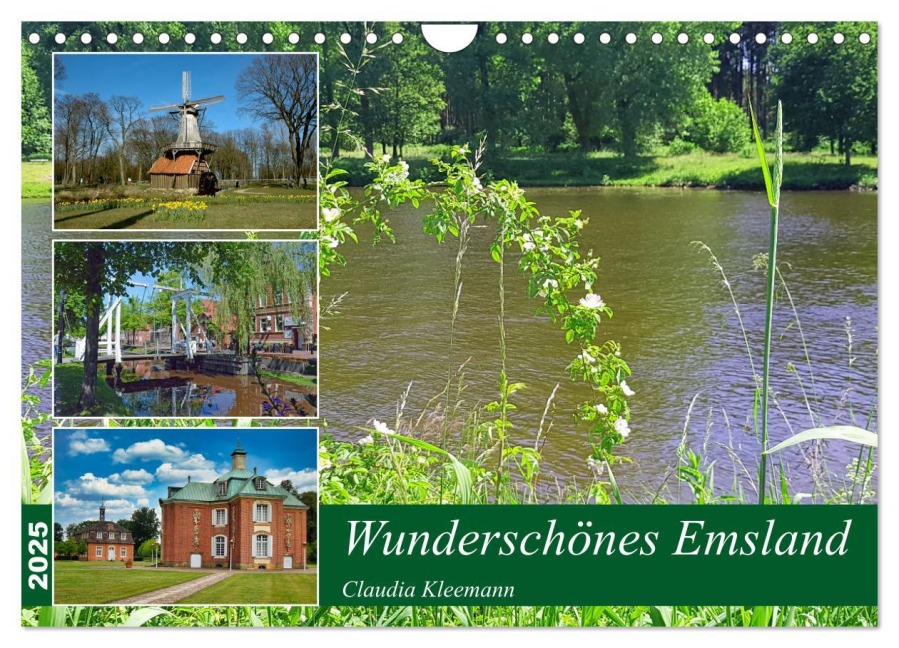 Wunderschönes Emsland (Wandkalender 2025 DIN A4 quer), CALVENDO Monatskalender - Claudia Kleemann