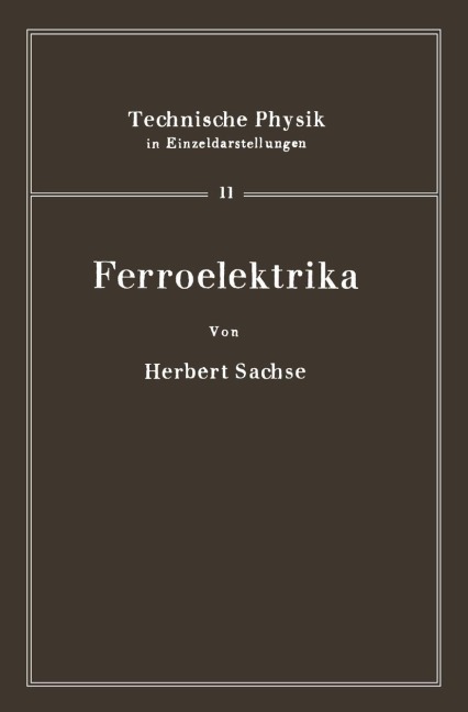 Ferroelektrika - H. Sachse