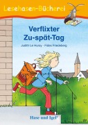 Cover-Bild zum Titel 'Verflixter Zu-spät-Tag' von 'Judith Le Huray'