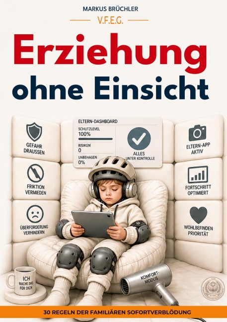Erziehung ohne Einsicht - 30 Regeln der familiären Sofortverblödung - Markus Brüchler