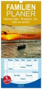 Cover-Bild zum Titel 'Familienplaner 2027 - Hanse Sail - Rostock. Du bist so schön mit 5 Spalten (Wandkalender, 21 x 45 cm) CALVENDO' von 'Reinhard Balzerek'