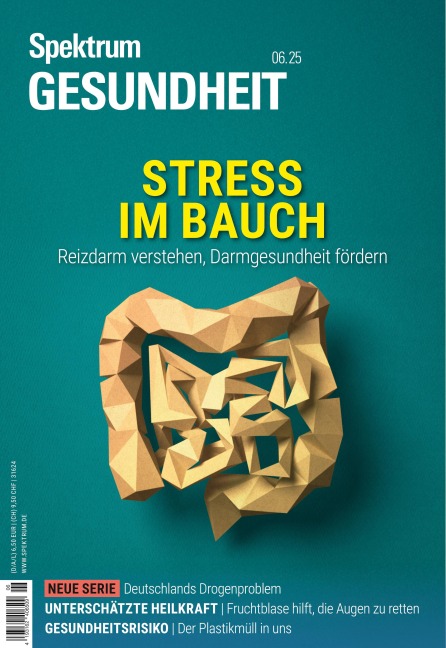 Spektrum Gesundheit 6/2025 - Stress im Bauch - Spektrum der Wissenschaft