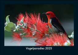 Cover-Bild zum Titel 'Vogelparadies 2025 Fotokalender DIN A5' von 'Tobias Becker'