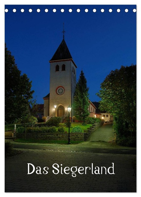 Das Siegerland (Tischkalender 2025 DIN A5 hoch), CALVENDO Monatskalender - Schneider Foto Alexander Schneider