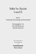 Cover-Bild zum Titel 'Sefer ha-Razim I und II - Das Buch der Geheimnisse I und II' von ''