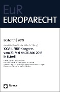 Cover-Bild zum Titel 'XXVIII. FIDE-Kongress vom 23. Mai bis 26. Mai 2018 in Estoril' von ''