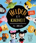 Cover-Bild zum Titel 'Helden der Kindheit - Das Häkelbuch - Trickfiguren, Kulthelden und mehr Amigurumis häkeln' von 'Sophie Kirschbaum'