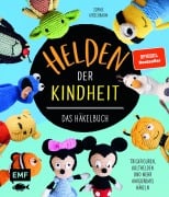 Cover-Bild zum Titel 'Helden der Kindheit - Das Häkelbuch - Trickfiguren, Kulthelden und mehr Amigurumis häkeln' von 'Sophie Kirschbaum'