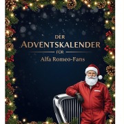 Cover-Bild zum Titel 'Der Adventskalender für Alfa Romeo-Fans' von 'Noah Richter'